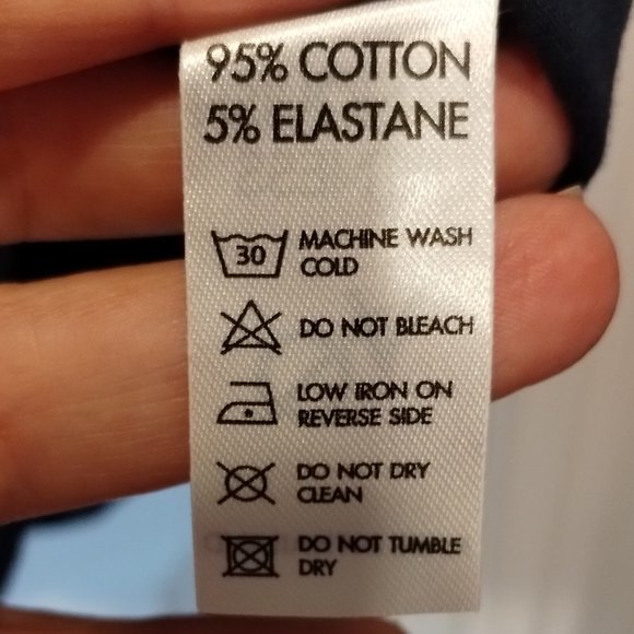 Vanquish Navy Blue Crew Neck Long Sleeve Shirt  Size L - Picture 10 of 11